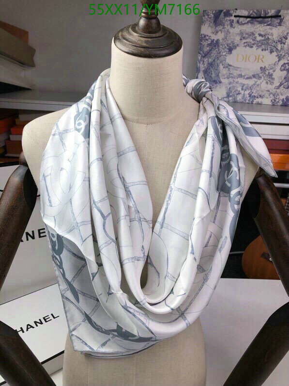 Scarf-Chanel, Code: YM7166,$: 55USD