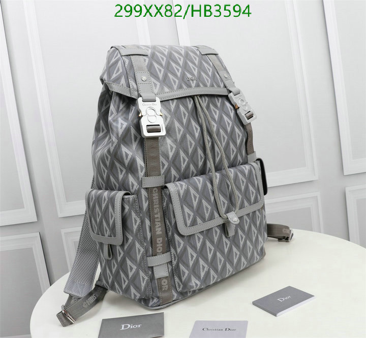 Dior Bags -(Mirror)-Backpack-,Code: HB3594,$: 299USD