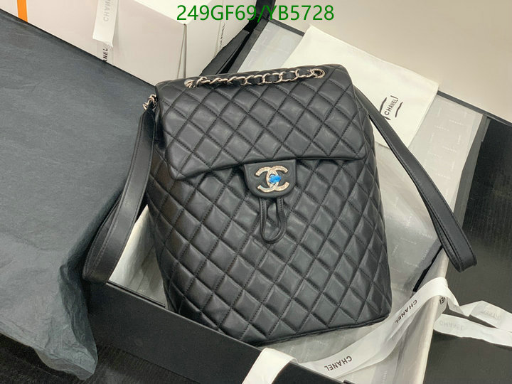 Chanel Bags -(Mirror)-Backpack-,Code: YB5728,$: 249USD