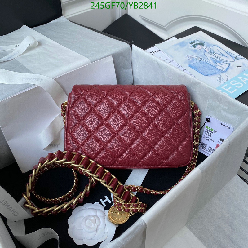 Chanel Bags -(Mirror)-Diagonal-,Code: YB2841,$: 245USD