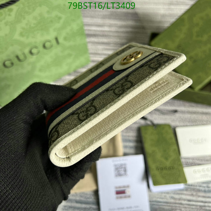 Gucci Bag-(Mirror)-Wallet-,Code: LT3409,$: 79USD