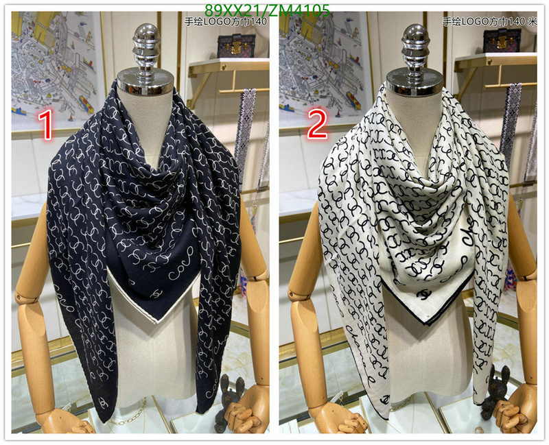 Scarf-Chanel, Code: ZM4105,$: 89USD