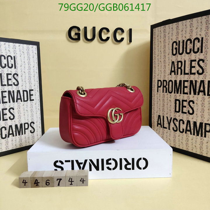 Gucci Bag-(4A)-Marmont,Code: GGB061417,$:79USD