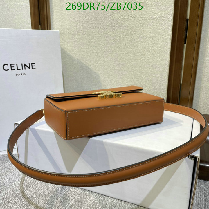 Celine Bag-(Mirror)-Triomphe Series,Code: ZB7035,$: 269USD