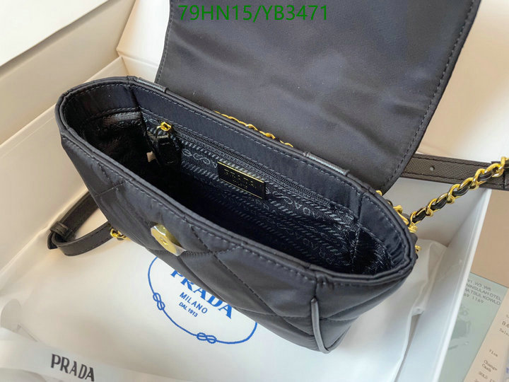 Prada Bag-(4A)-Diagonal-,Code: YB3471,$: 79USD