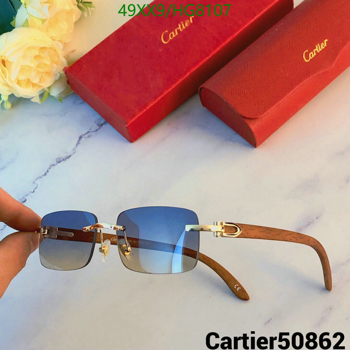 Glasses-Cartier, Code: HG8107,$: 49USD