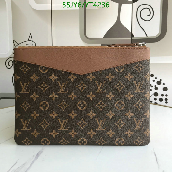 LV Bags-(4A)-Wallet-,Code: YT4236,$: 55USD