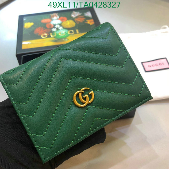 Gucci Bag-(4A)-Wallet-,Code:TA0428325,$: 49USD