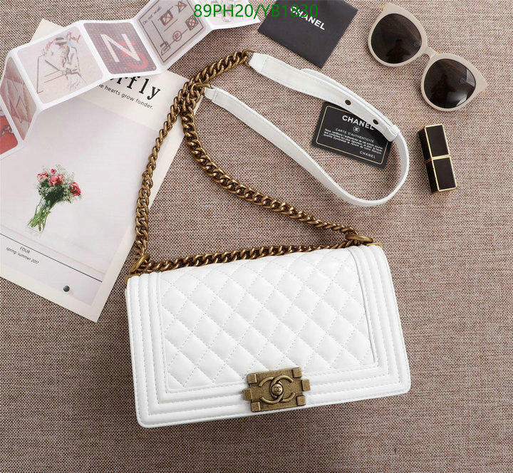 Chanel Bags ( 4A )-Le Boy,Code: YB1830,$: 89USD