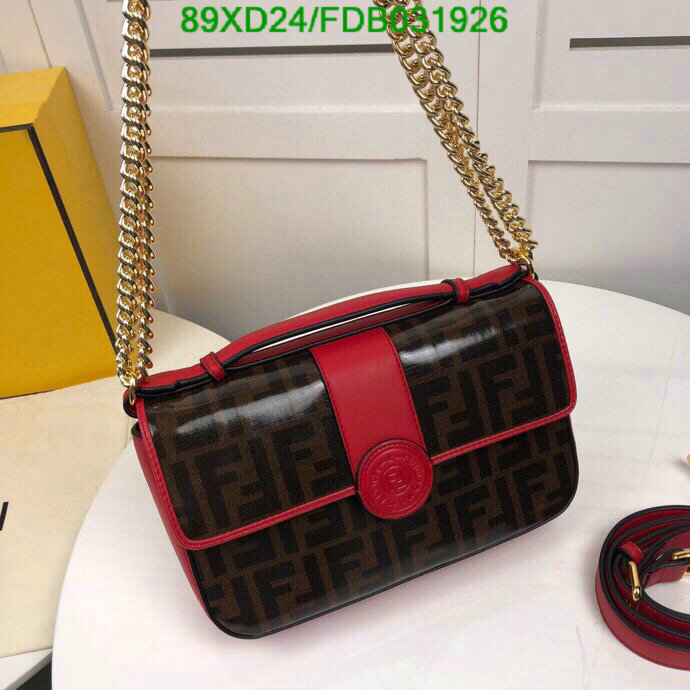 Fendi Bag-(4A)-Diagonal-,Code: FDB031926,$:89USD