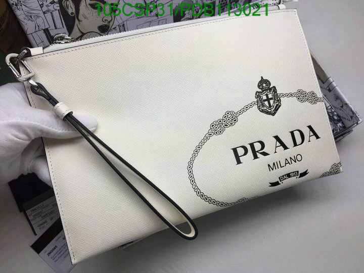 Prada Bag-(Mirror)-Clutch-,Code: PDB113021,$: 105USD