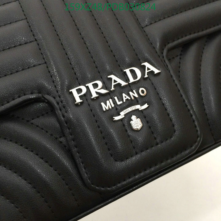 Prada Bag-(Mirror)-Diagonal-,Code: PDB030824,$:159USD