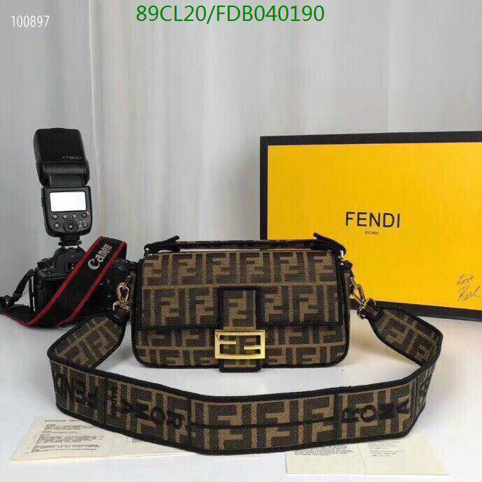 Fendi Bag-(4A)-Baguette-,Code: FDB040190,$: 89USD