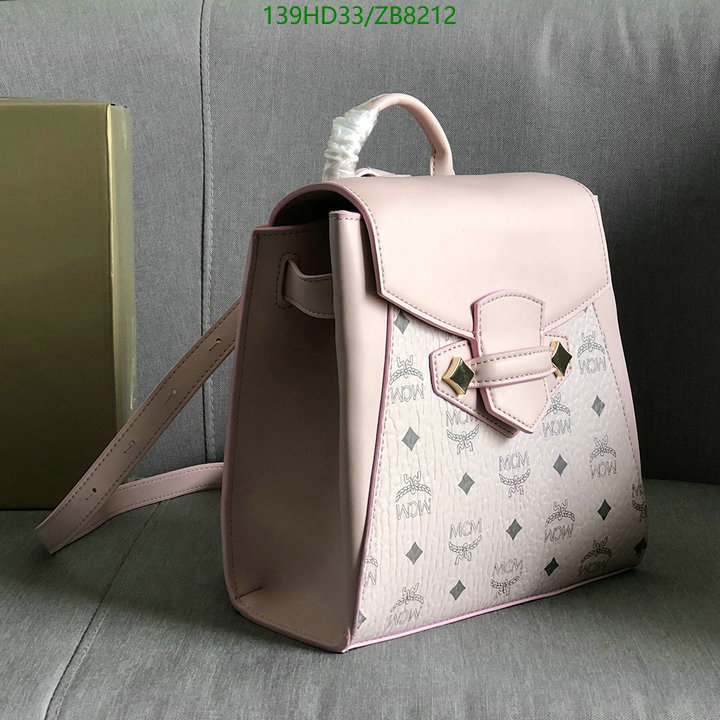 MCM Bag-(Mirror)-Backpack-,Code: ZB8212,$: 139USD