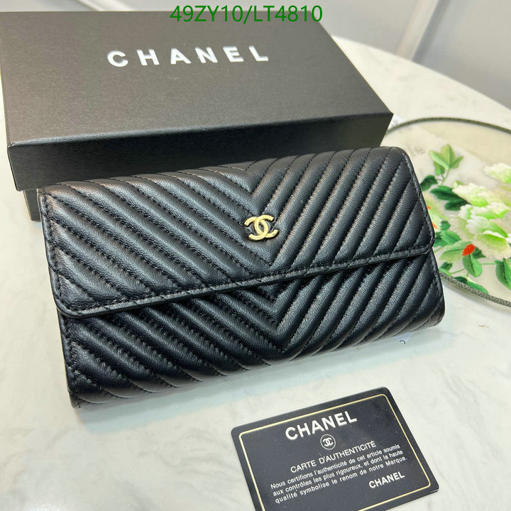 Chanel Bags ( 4A )-Wallet-,Code: LT4810,$: 49USD