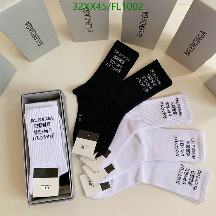 Sock-Balenciaga, Code: FL1002,$: 32USD