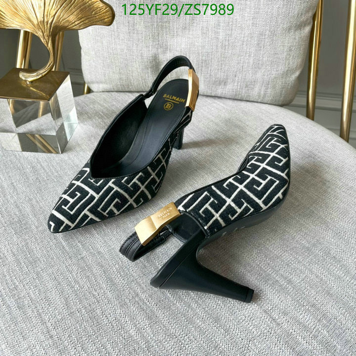 Women Shoes-Balmain, Code: ZS7989,$: 125USD