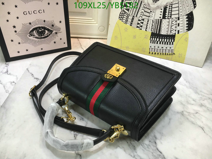 Gucci Bag-(4A)-Handbag-,Code: YB5182,$: 109USD