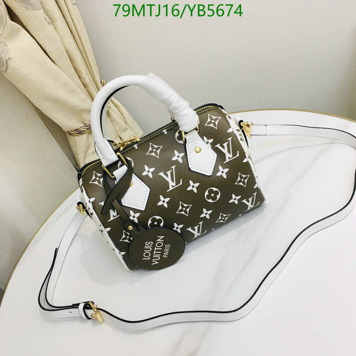 LV Bags-(4A)-Speedy-,Code: YB5674,$: 79USD