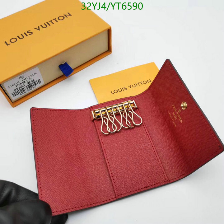 LV Bags-(4A)-Wallet-,Code: YT6590,$: 32USD