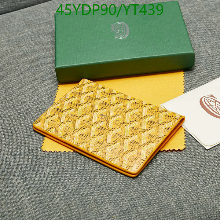 Goyard Bag-(Mirror)-Wallet-,Code: YT439,$: 45USD