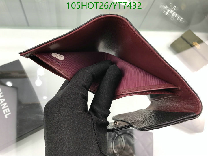 Chanel Bags -(Mirror)-Wallet-,Code: YT7432,$: 105USD