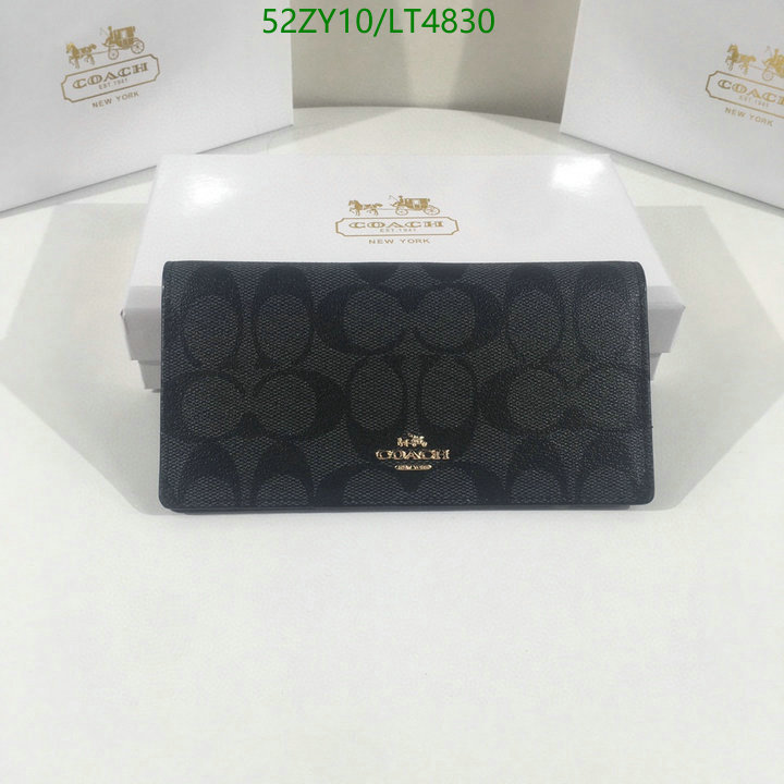 Coach Bag-(4A)-Wallet-,Code: LT4830,$: 52USD