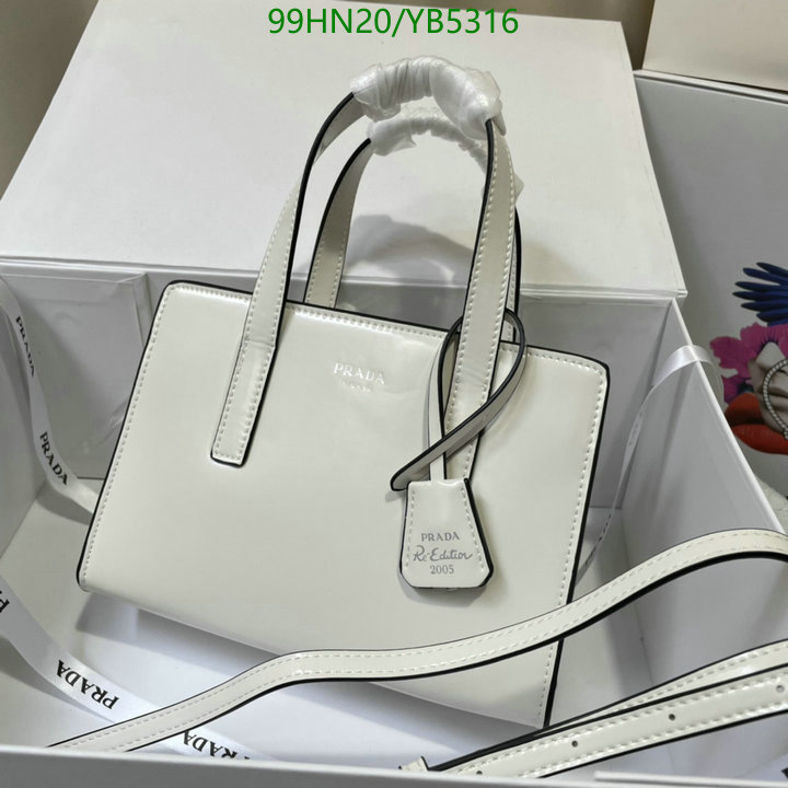 Prada Bag-(4A)-Handbag-,Code: YB5316,$: 99USD