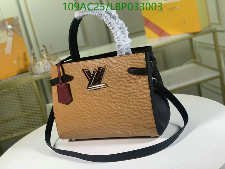 LV Bags-(4A)-Handbag Collection-,Code: LBP033003,$: 109USD