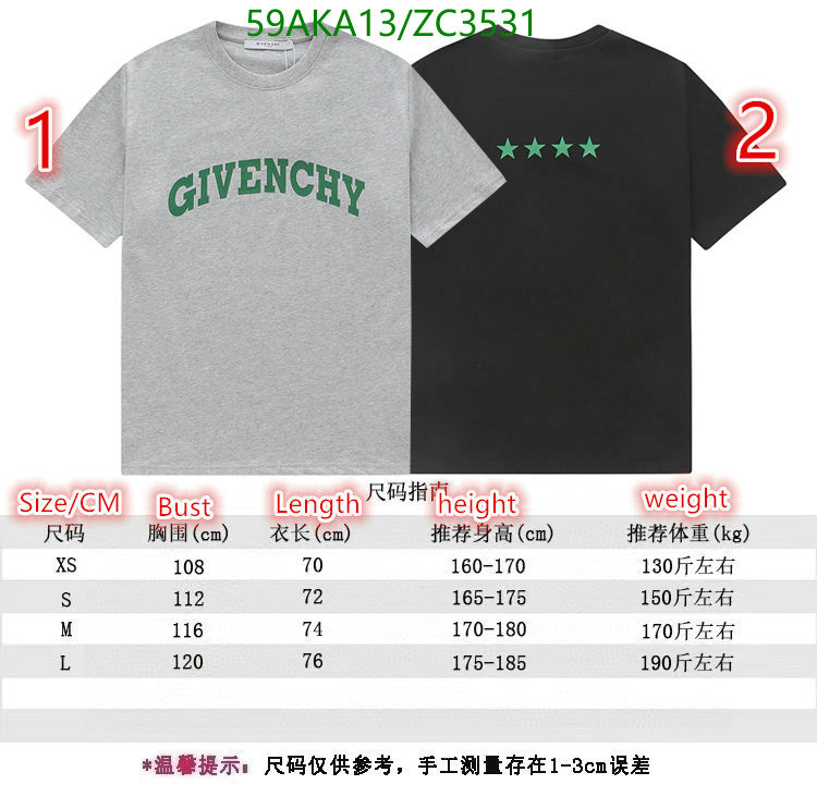 Clothing-Givenchy, Code: ZC3531,$: 59USD