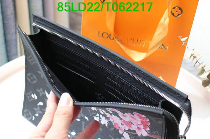 LV Bags-(Mirror)-Wallet-,Code: T062217,$: 85USD