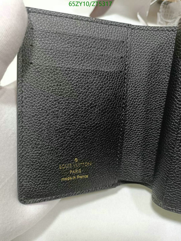 LV Bags-(4A)-Wallet-,Code: ZT5317,$: 65USD