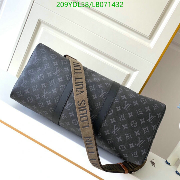 LV Bags-(Mirror)-Keepall BandouliRe 45-50-,Code:LB071432,$:209USD