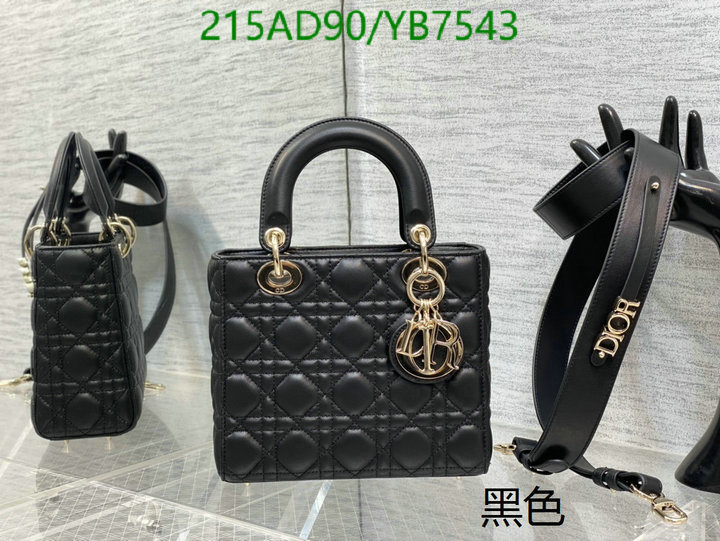Dior Bags -(Mirror)-Lady-,Code: YB7543,$: 215USD