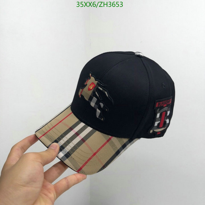 Cap -(Hat)-Burberry, Code: ZH3653,$: 35USD