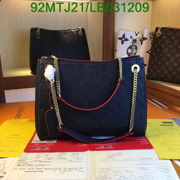 LV Bags-(4A)-Handbag Collection-,Code: LB031209,$: 92USD