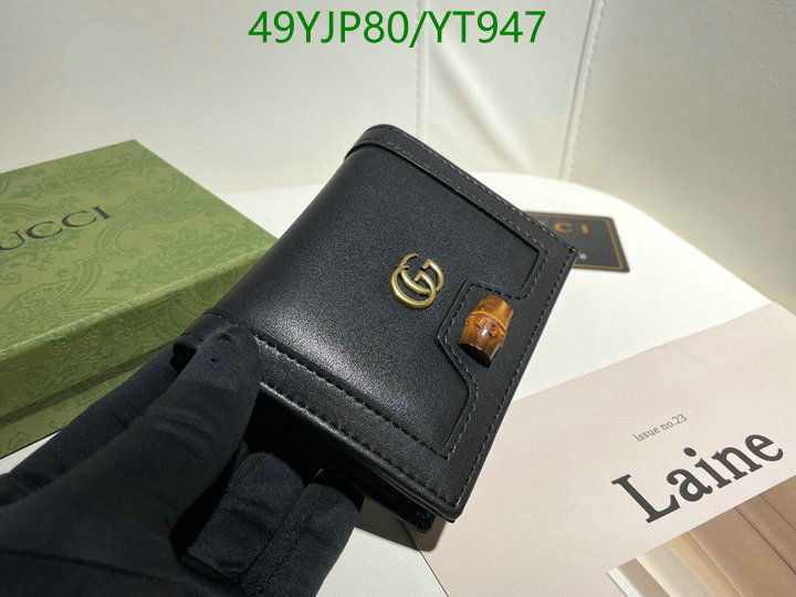 Gucci Bag-(4A)-Wallet-,Code: YT947,$: 49USD