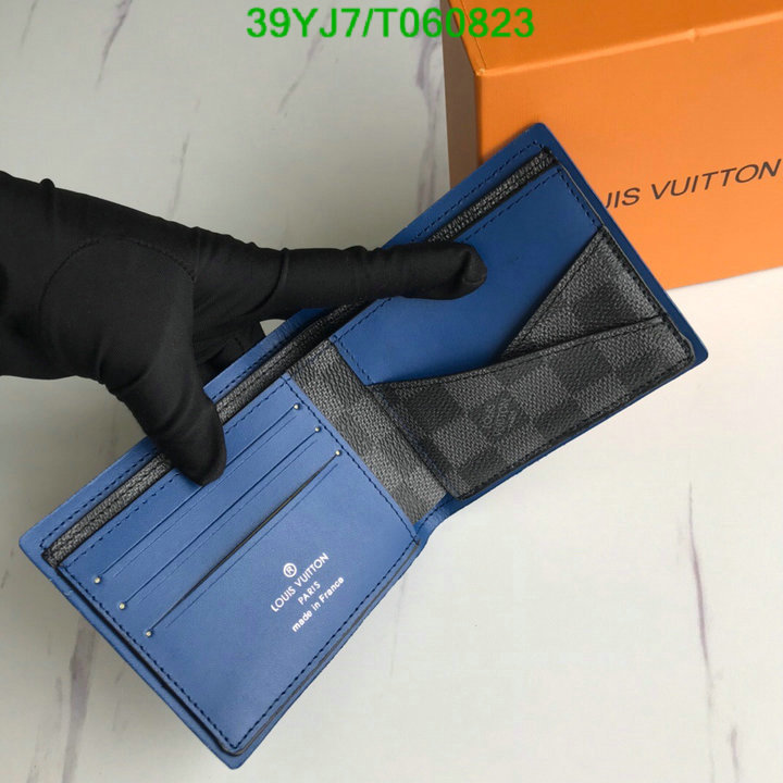 LV Bags-(4A)-Wallet-,Code: T060823,$: 39USD