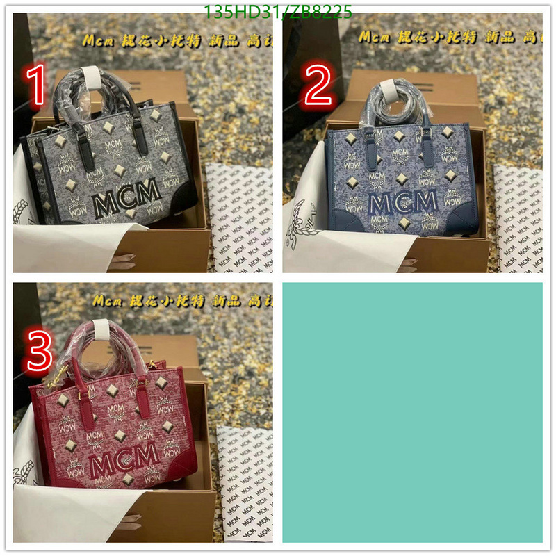 MCM Bag-(Mirror)-Handbag-,Code: ZB8225,$: 135USD