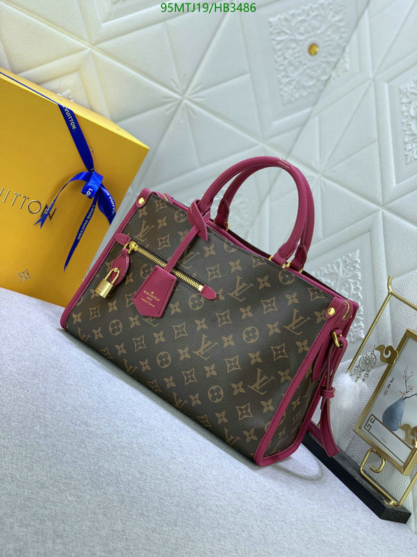 LV Bags-(4A)-Handbag Collection-,Code: HB3486,$: 95USD