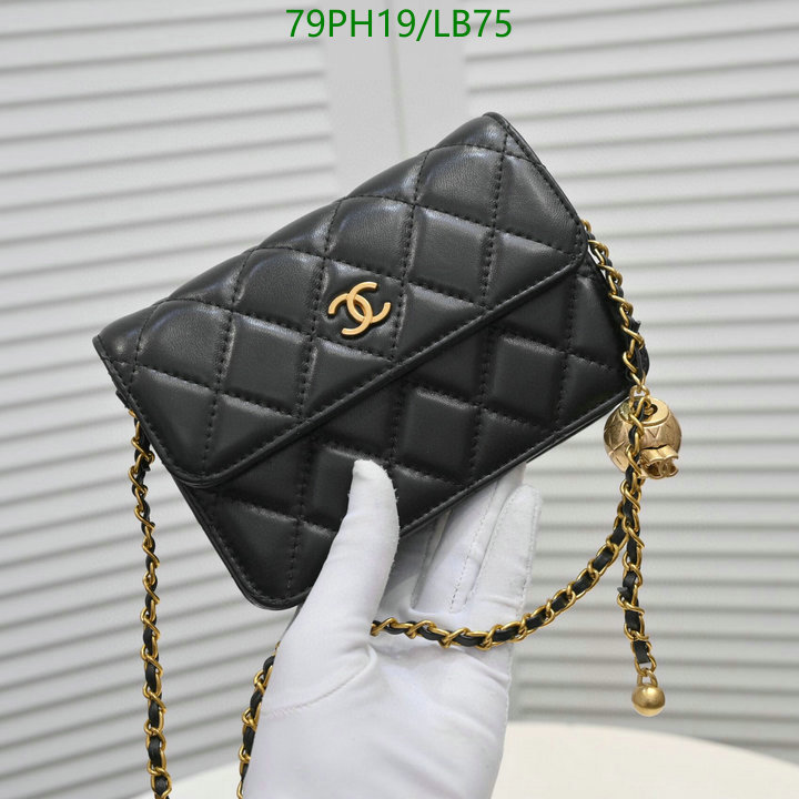 Chanel Bags ( 4A )-Diagonal-,Code: LB75,$: 79USD