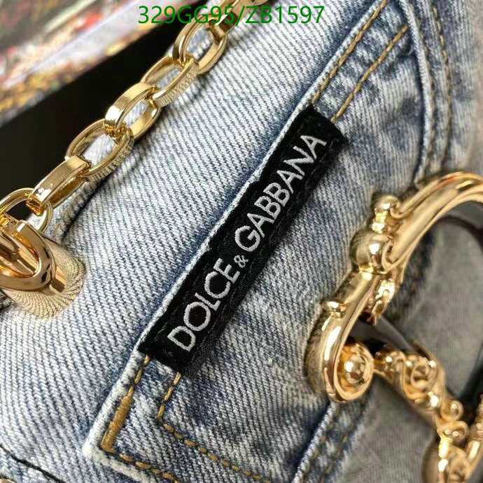 D&G Bag-(Mirror)-Diagonal-,Code: ZB1597,$: 329USD