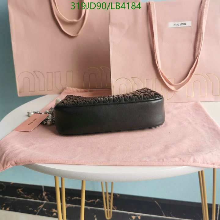 Miu Miu Bag-(Mirror)-Handbag-,Code: LB4184,$: 319USD