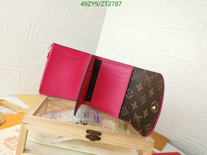 LV Bags-(4A)-Wallet-,Code: ZT2787,$: 49USD