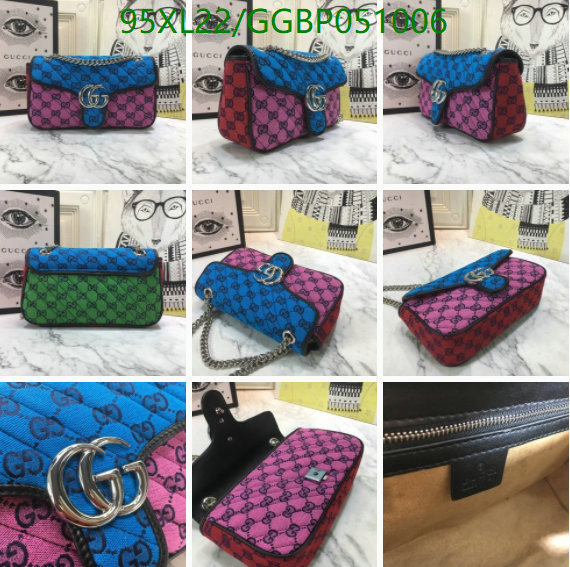 Gucci Bag-(4A)-Marmont,Code: GGBP051006,$: 95USD