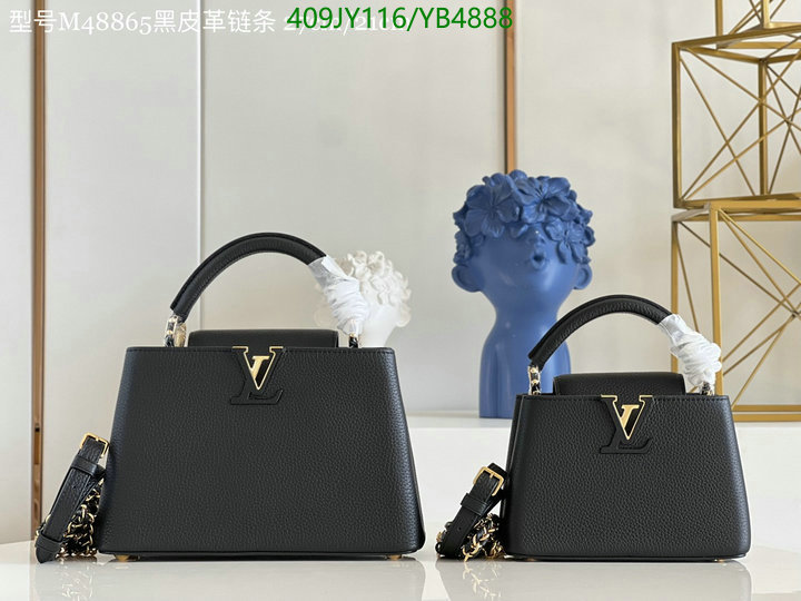 LV Bags-(Mirror)-Handbag-,Code: YB4888,