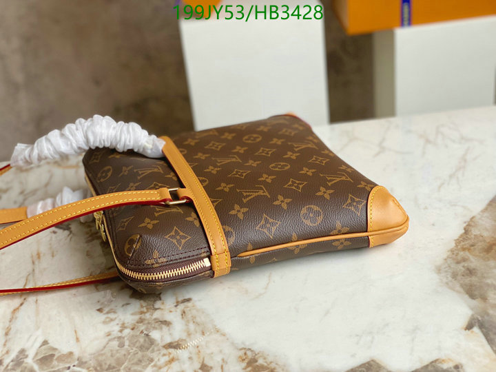 LV Bags-(Mirror)-Handbag-,Code: HB3428,$: 199USD