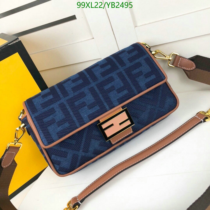 Fendi Bag-(4A)-Baguette-,Code: YB2495,$: 99USD