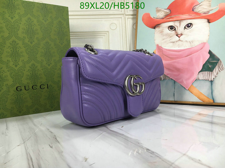 Gucci Bag-(4A)-Marmont,Code: HB5180,$: 89USD