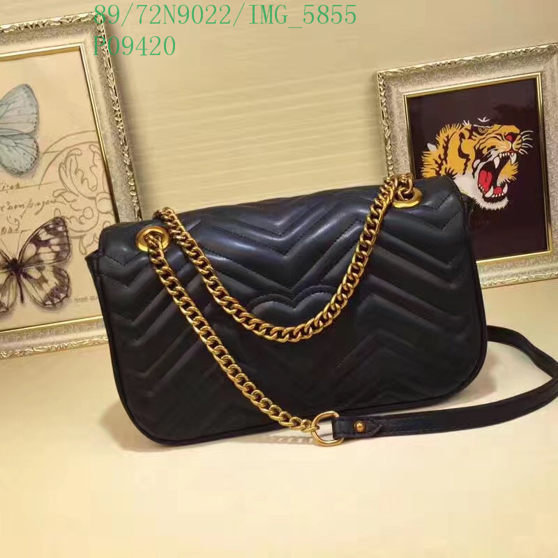 Gucci Bag-(4A)-Marmont,Code: GGB120420,$: 89USD